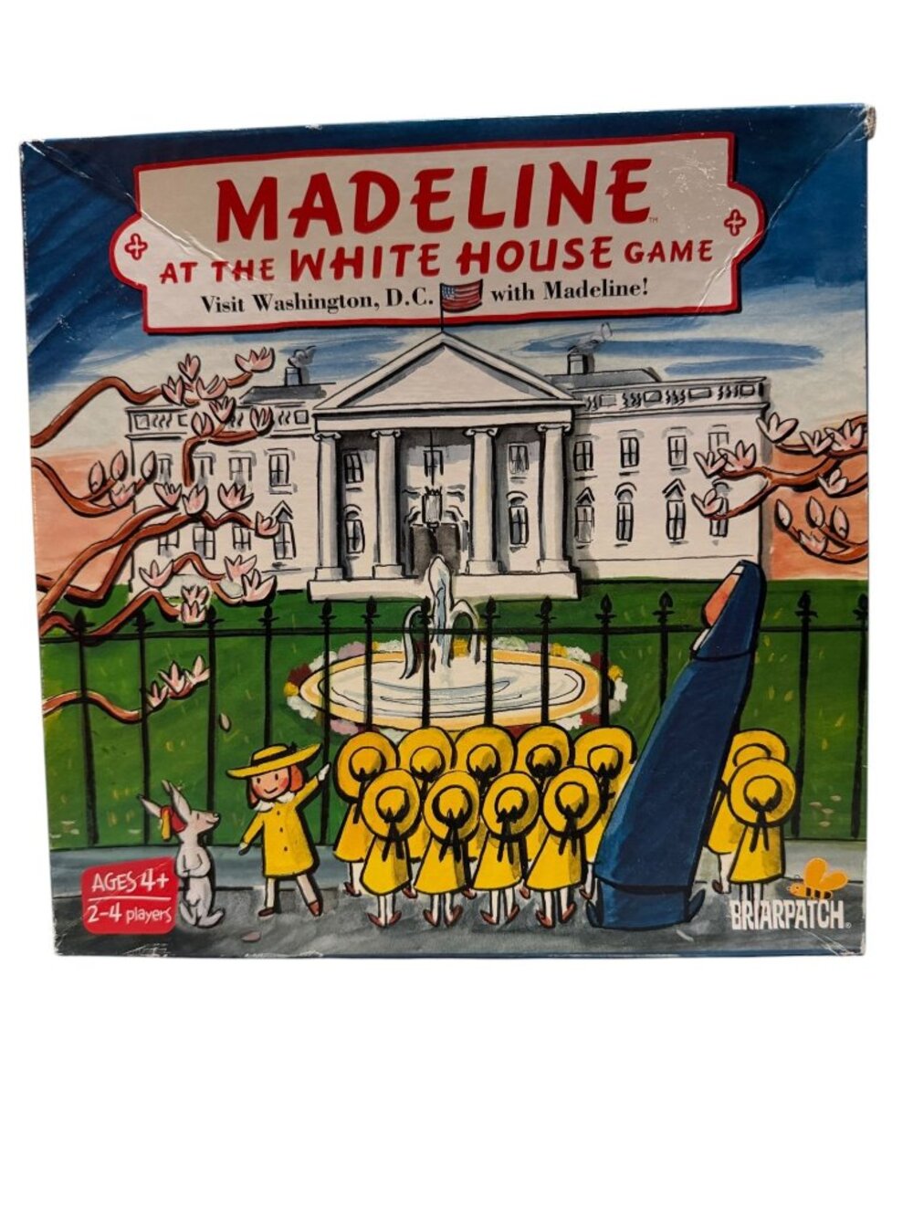 Madeline At The White House Game 2011 Landmark Cards Spinner Complete